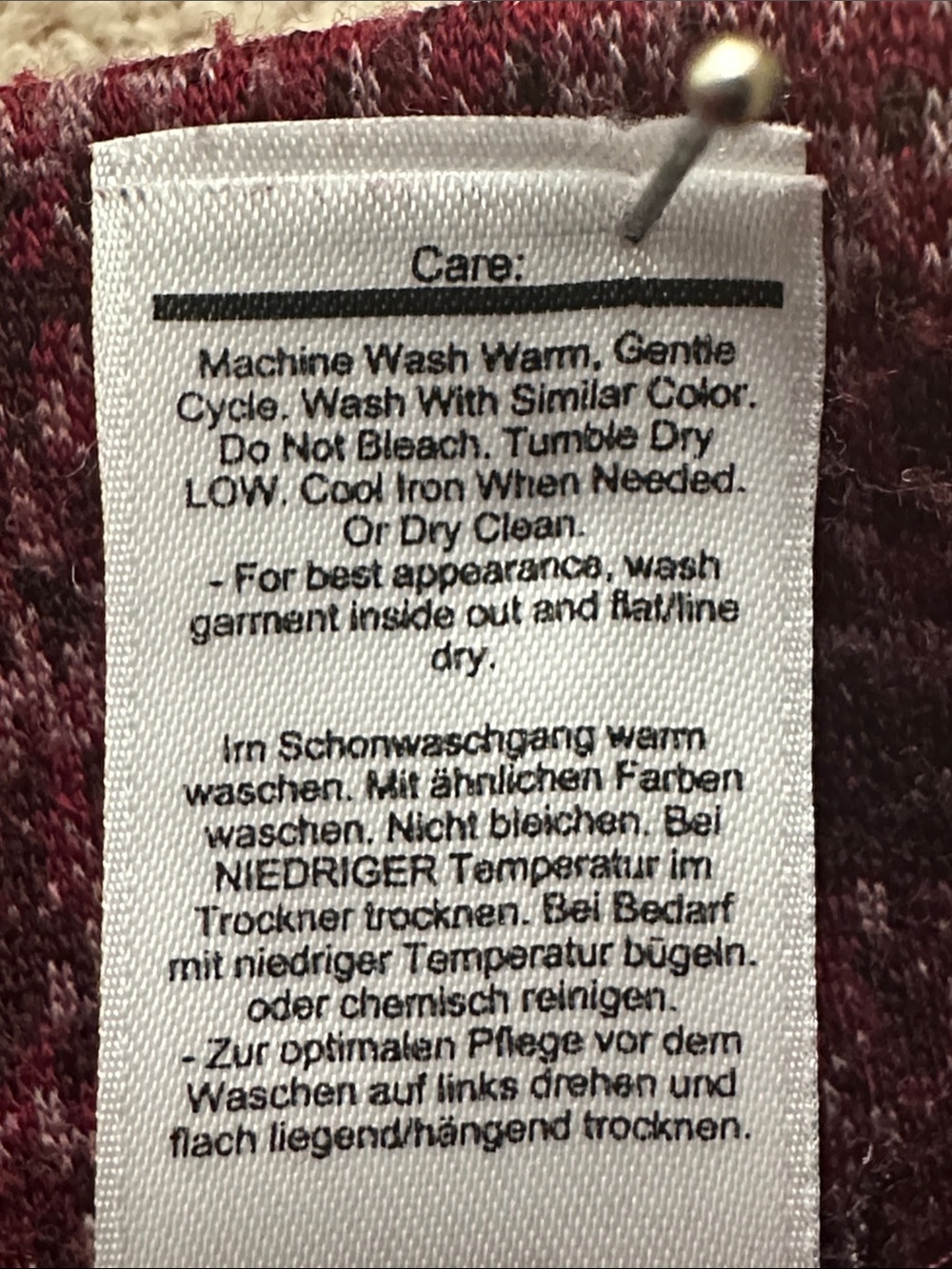 EUC Smartwool Merino 250 Bottom Base layer Merino Wool Fig (Red) Pattern Large - Picture 15 of 15